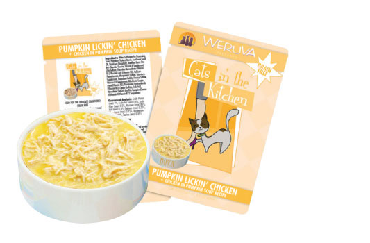 Weruva Cats in the Kitchen 袋装系列 Pumpkin Lickin' Chicken 走地鸡 南瓜汤 85g x 8包优惠
