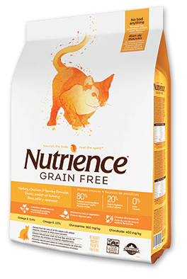 Nutrience 天然無穀物火雞+雞+鯡魚全貓配方 - 2.5 kg