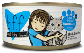Weruva BFF 85g 罐裝系列 Tuna & Shrimp Sweethearts 吞拿魚+海蝦 x 24罐優惠