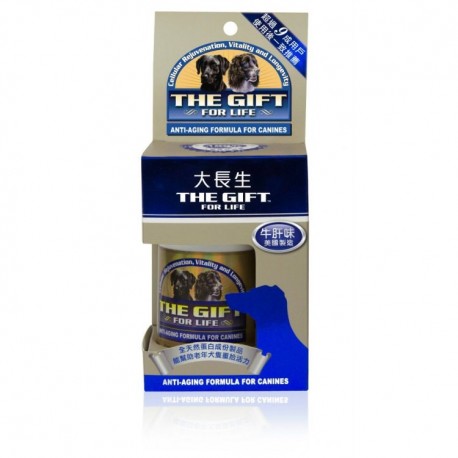 「大長生」The Gift for Life™ 全天然植物精華素 60粒 (犬用)