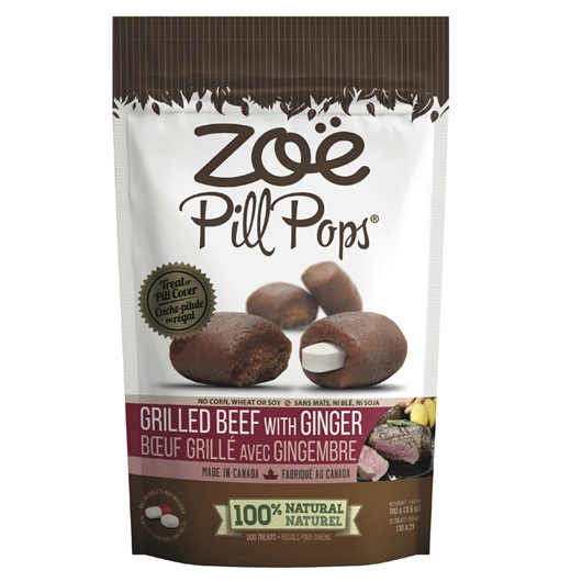 Zoe Pill Pops - Grilled Beef with Ginger 100g