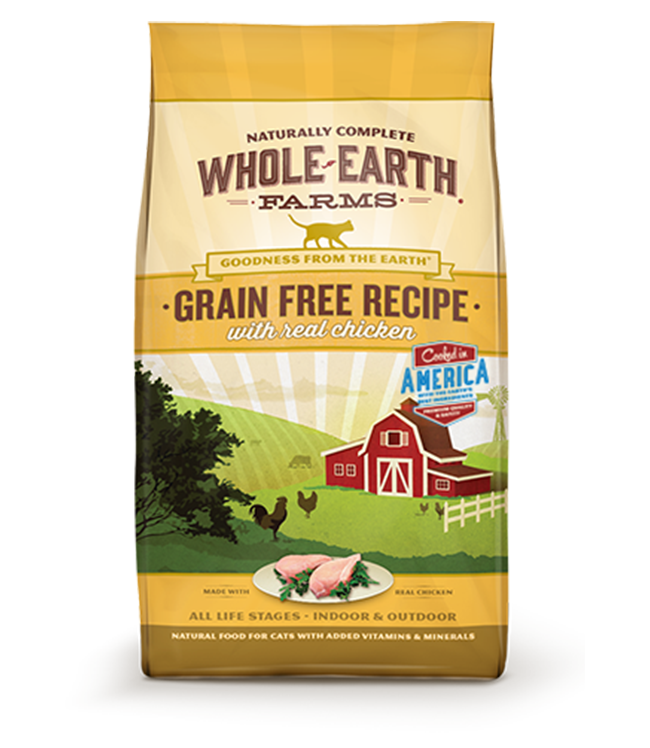 Whole Earth Farms 无谷物全貓鸡肉配方 05磅