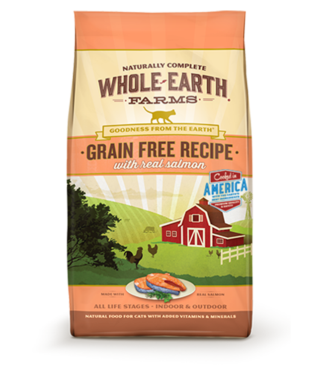 Whole Earth Farms 无谷物全貓三文鱼配方 05磅