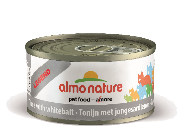 almo nature [9084] - HFC Natural - Tuna with White Bait 銀魚鮪魚(吞拿魚) 貓罐頭 70g