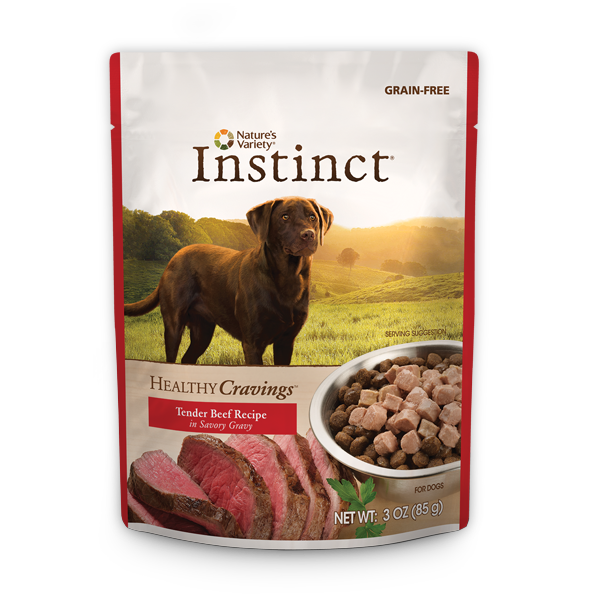 Natures Variety 本能牛肉配方犬用鲜肉包 3oz