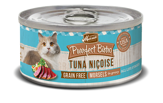 Merrick 無穀物貓罐頭 tuna nicoise 吞拿魚雞肝肉粒 5.5oz