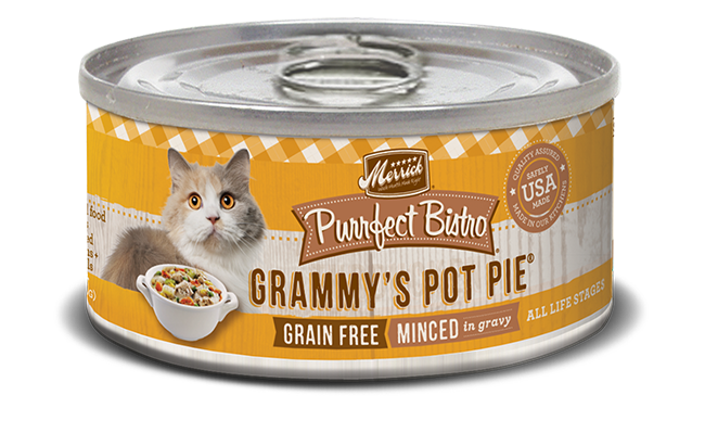 Merrick 無穀物貓罐頭 Grammy's Pot Pie 雞肉紅蘿蔔 肉粒 5.5oz