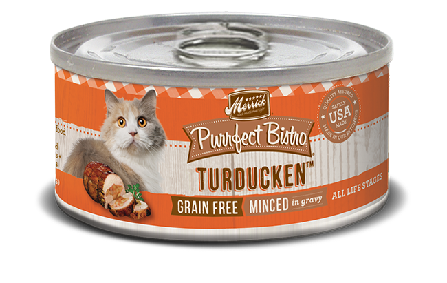 Merrick 无谷物貓罐头  Turducken 火鸡鸭肉 鸡汤 5.5oz