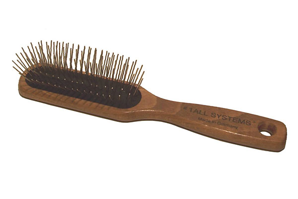 #1 All System D301 oblong pin brush 中長毛梳