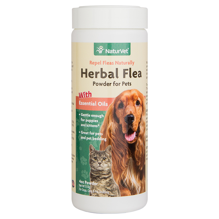 NuturVet Herbal Flea Powder 草本天然殺蚤乾洗粉 4oz