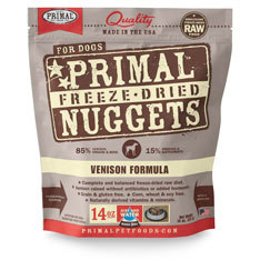 Primal (原始) 犬用低溫脫水糧- 鹿肉配方 14oz x 2