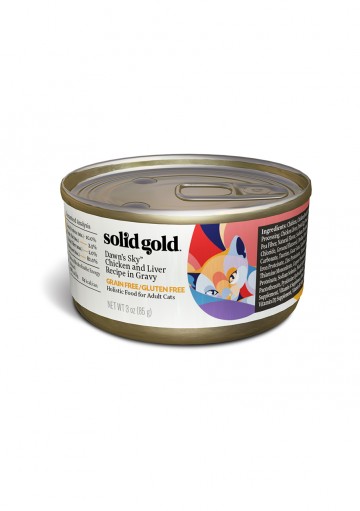Solid Gold 無穀物貓罐頭 Dawn's Sky 雞肉+雞肝 3oz