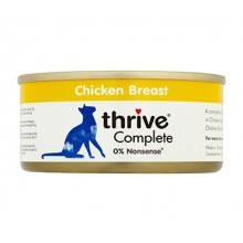 THRIVE 整全膳食100% 雞肉貓罐頭 75G x 12罐原箱優惠