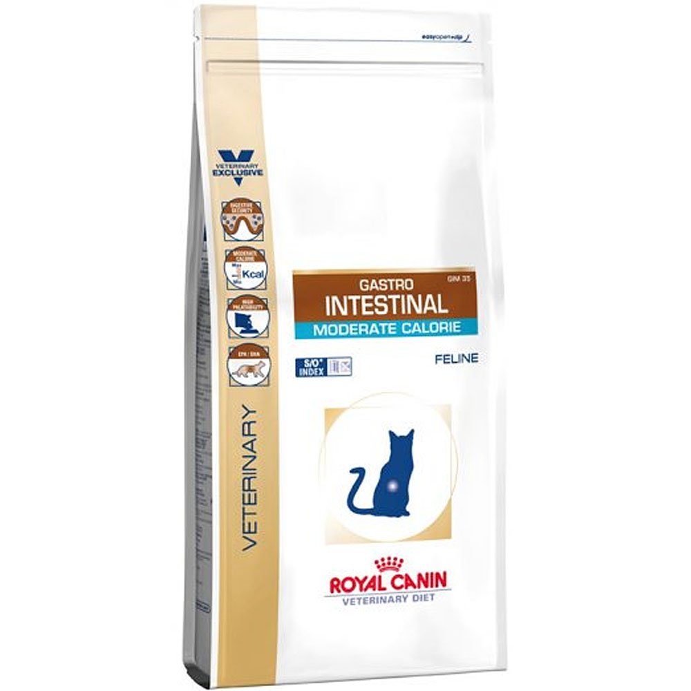 Royal Canin-Gastro Intestinal Moderate Calorie(GIM35)獸醫配方乾貓糧-2KG