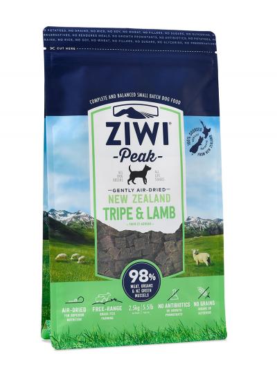Ziwipeak 巔峰 ADTL1 無穀物狗糧 96% Tripe & Lamb 脫水草胃+羊肚 01kg