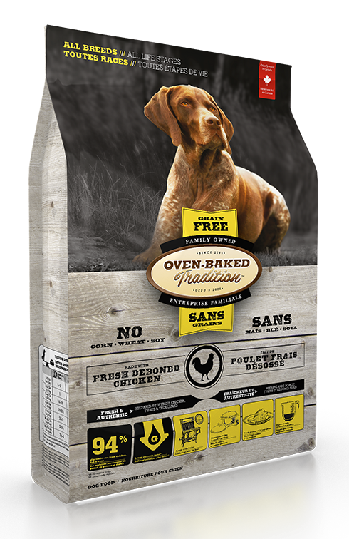 Oven-Baked 無穀物全犬 雞+魚配方 (細粒) 12.5lb