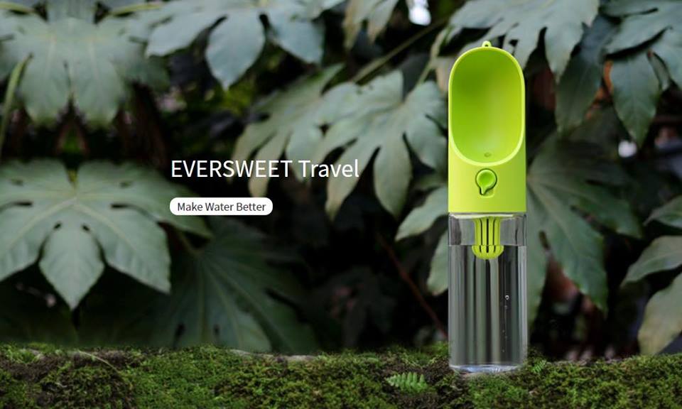 Petkit Eversweet Travel 戶外飲水器 (綠色/灰色)