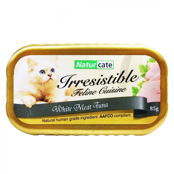 Naturcate 白肉吞拿魚 85g x 10罐原箱優惠