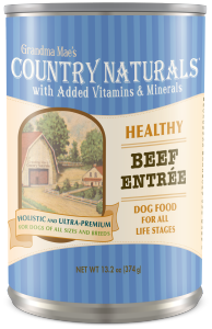 Country Naturals 燕麥糙米牛肉雞肉高纖配方狗罐頭 13.2oz