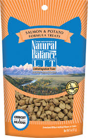 Natural Balance 抗敏三文鱼马鈴薯配方 貓小食 2oz