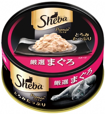 Sheba 日式黑罐SPR01  嚴選吞拿魚塊 75g x 24罐原箱優惠