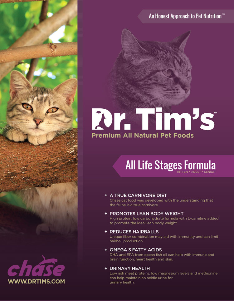 Dr.Tim's 全天然防敏感配方全貓粮 鸡肉+海鱼 05磅