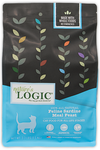 Nature's Logic 自然邏輯 全天然無麩質貓乾糧 沙甸魚配方 07.7磅