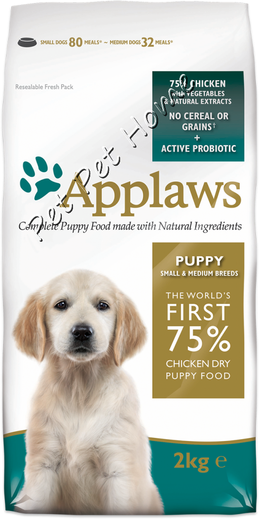 Applaws 全天然無穀物幼犬(中小型犬)-雞 2kg