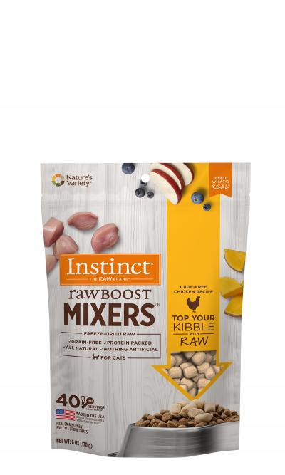 Nature's Variety 本能凍乾雞肉貓用 Raw Boost Mixers Cage-Free Chicken Recipe for cat 6oz