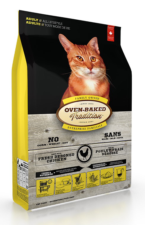 Oven-Baked 奧雲寶 貓糧 成貓 雞肉配方 10lb