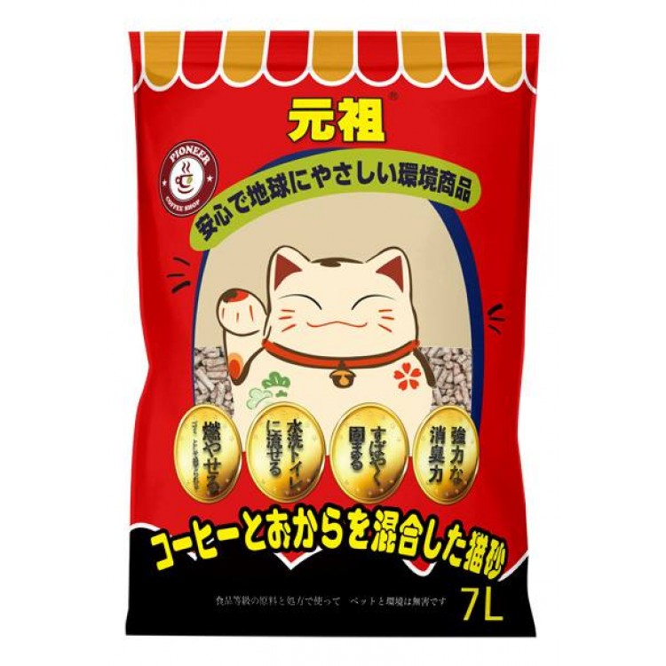 元祖咖啡味豆腐砂 7L x 6
