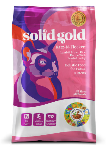 素力高(全年齡)優質貓糧 Solid Gold Katz-N-Flocken (Cat Food) 4lb
