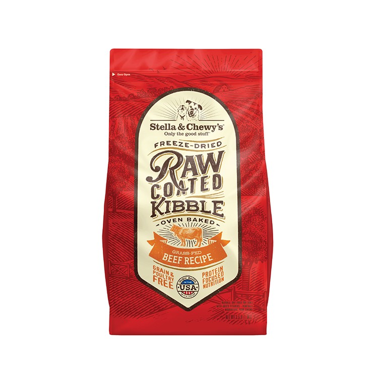 Stella & Chewy's [SCRC001]- 凍乾生肉低溫烘焙狗乾糧-草飼牛配方 03.5LB