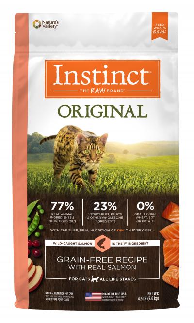 Natures Variety Instinct - 无谷物三文鱼全貓配方 4.5 lb