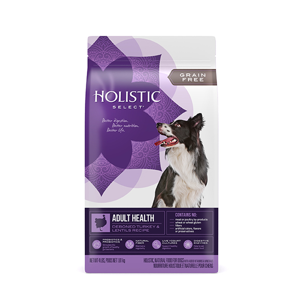 Holistic select 活力滋 无谷物全犬火鸡配方 04lb