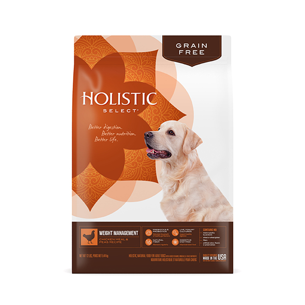Holistic select 活力滋 无谷物成犬体重控制配方 24lb