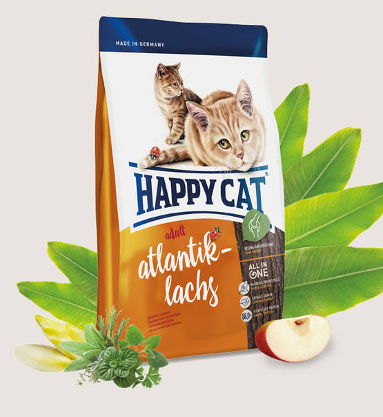Happy Cat 成貓三文鱼配方貓粮 Adult Atlantik-Lachs (atlantic salmon) 1.4kg