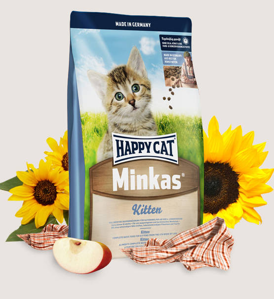 Happy Cat 幼貓營養配方貓糧 Minkas Kitten 10kg