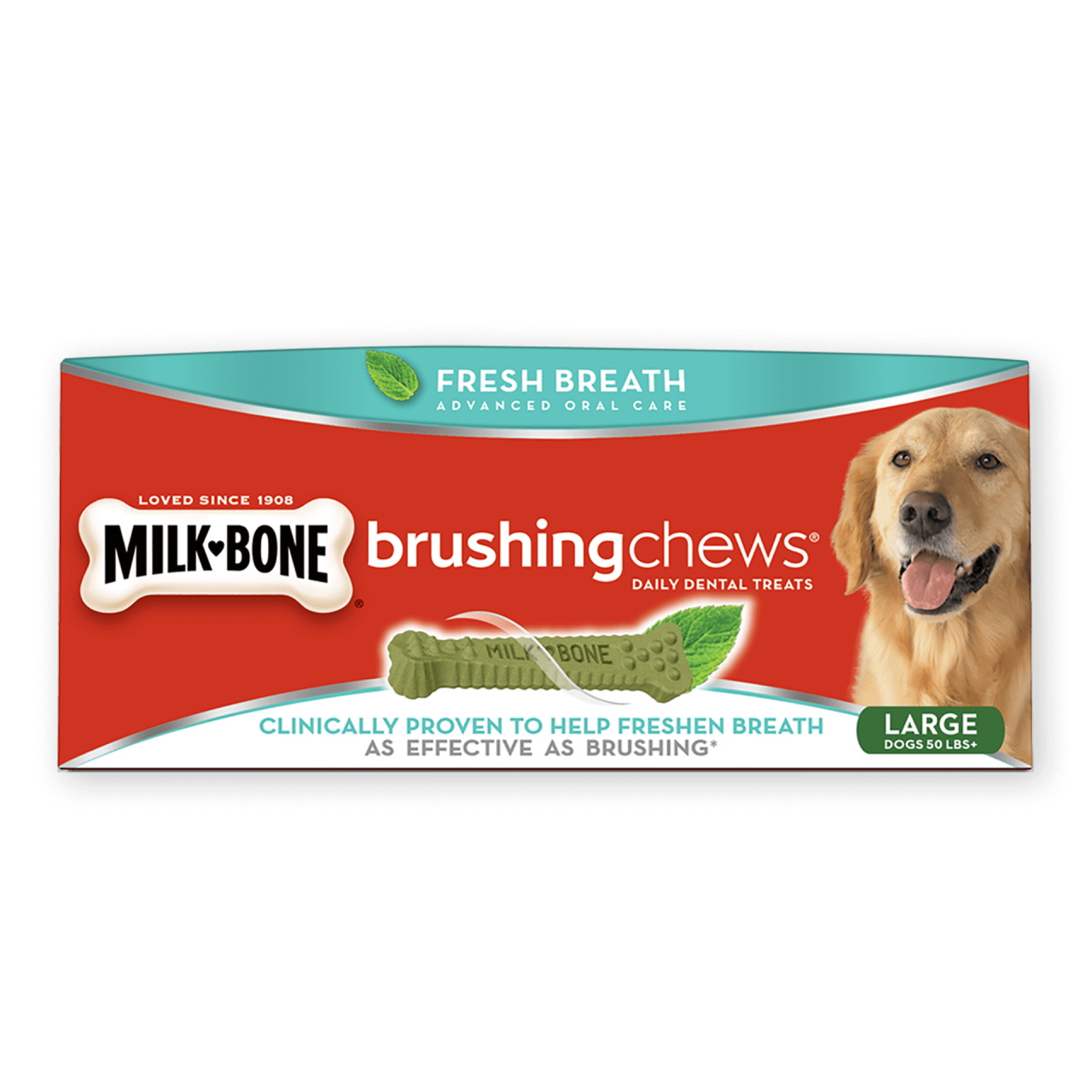 Milk Bone brushing chews 大型犬潔齒棒