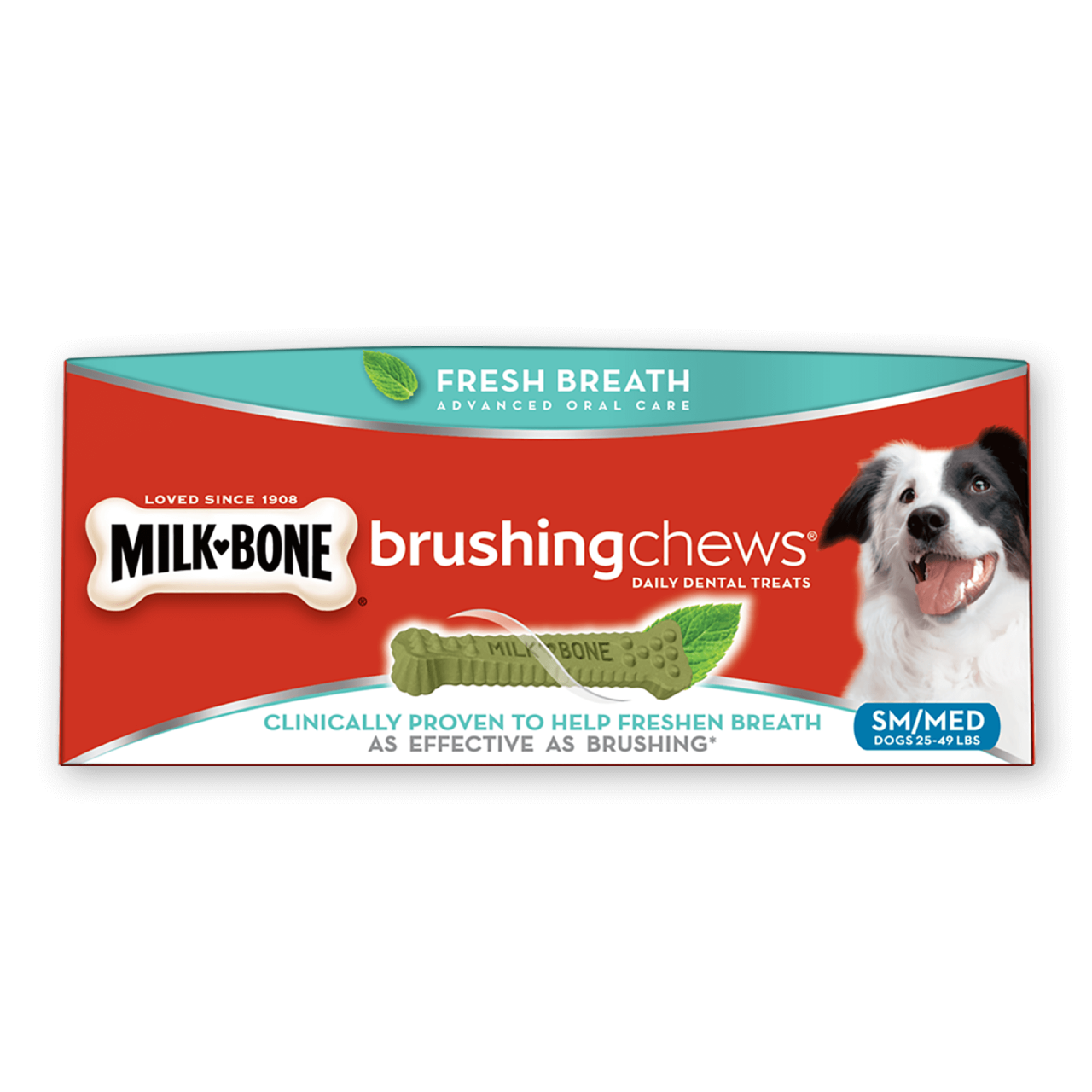 Milk Bone brushing chews 小型/中型犬潔齒棒