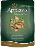 Applaws Chicken with Asparagus in Broth Pouch 鸡+芦筍 70g