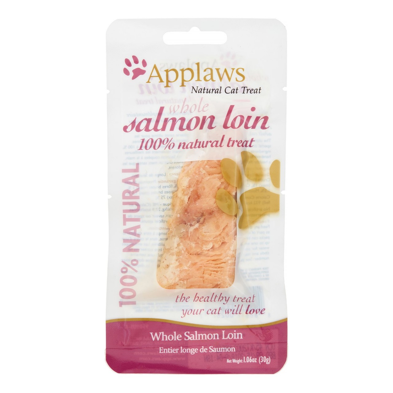Applaws Whole Salmon Loin 三文魚柳 25G