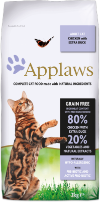 Applaws 全天然成貓-雞肉+鴨肉 7.5kg