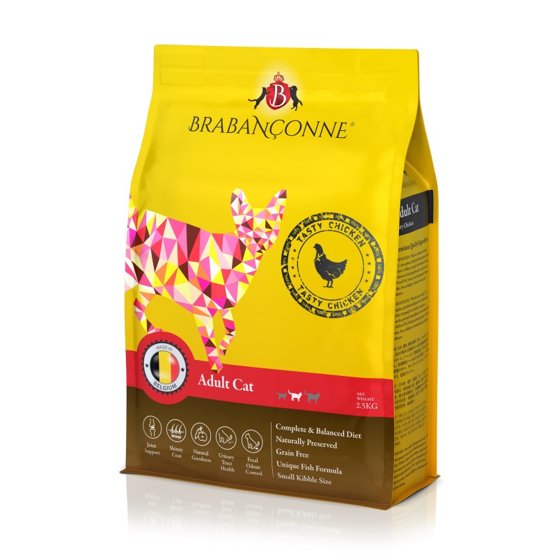 Brabanconne 爸妈宠 Adult Cat Tasty Chicken 成貓鸡肉配方 5KG