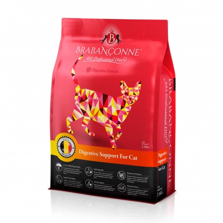 Brabanconne 爸妈宠 Digestive Support 增強消化配方全貓粮 5KG