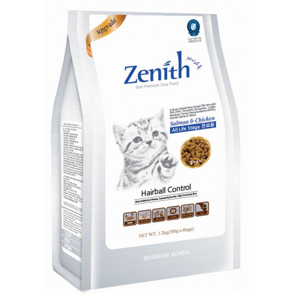 ZENITH 黑酵母全貓软乾粮 1.2kg x 3