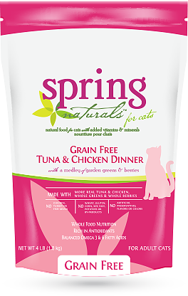 Spring Naturals 曙光全天然無穀物貓糧 吞拿魚加雞肉配方 4.5kg