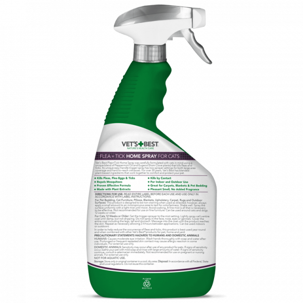 Flea and Tick 全天然家居殺蚤噴霧(貓用) 32oz