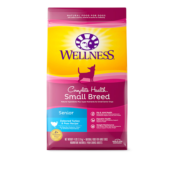 Wellness 89120 Complete Health 小型老犬專用配方(火雞豌豆) 4lb