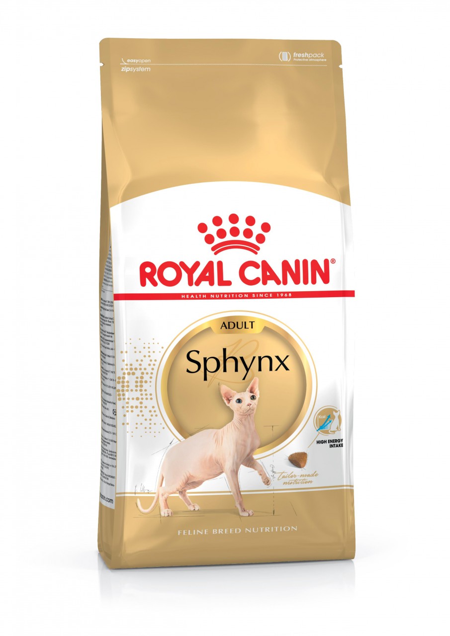 Royal Canin 純種系列 - 無毛貓成貓專屬配方 *Sphynx* 貓乾糧 02kg [2351000]